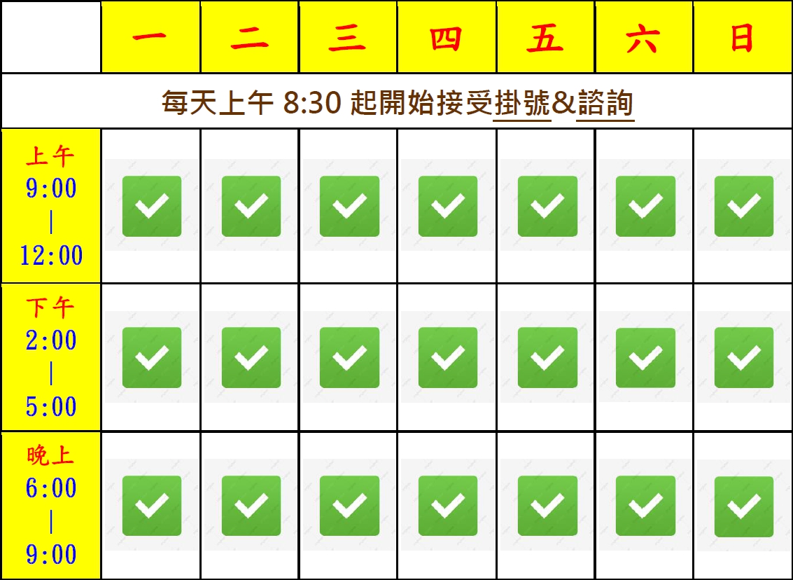 110.6.1 官網門診表